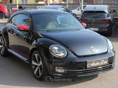 Volkswagen Maggiolino Club DSG NAVY FARI FULL LED Nero usata Villongo