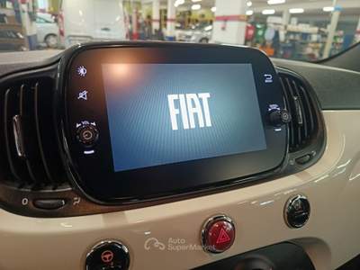 Fiat 500 500 C 1.0 Hybrid CABRIO Bianco usata Villaga
