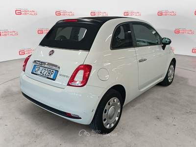 Fiat 500 500 C 1.0 Hybrid CABRIO Bianco usata Villaga