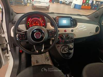 Fiat 500 500 C 1.0 Hybrid CABRIO Bianco usata Villaga