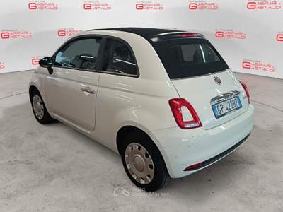 Fiat 500 500 C 1.0 Hybrid CABRIO Bianco usata Villaga