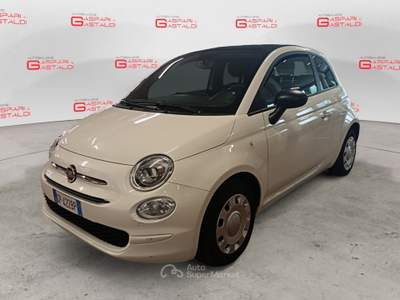 Fiat 500 500 C 1.0 Hybrid CABRIO Bianco usata Villaga