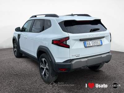 Dacia Duster III 1.6 hybrid Journey 140cv Bianco usata Roma
