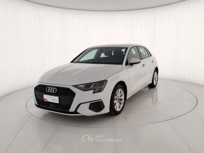 Audi A3 A3 SPB 30 TFSI Business Bianco usata Massa