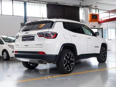 Jeep Compass Compass II 2017 2.0 mjt Limited 4wd 140cv auto Bianco usata Sesto San Giovanni