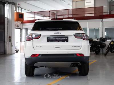 Jeep Compass Compass II 2017 2.0 mjt Limited 4wd 140cv auto Bianco usata Sesto San Giovanni