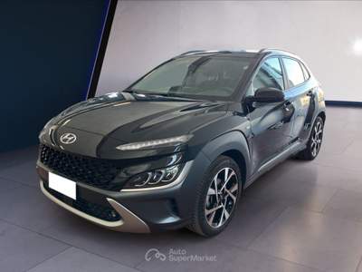 Hyundai Kona I 2021 1.0 t-gdi 48V Xline 2wd 120cv imt Nero usata Torino