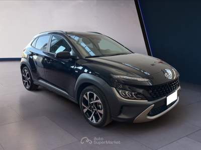 Hyundai Kona I 2021 1.0 t-gdi 48V Xline 2wd 120cv imt Nero usata Torino