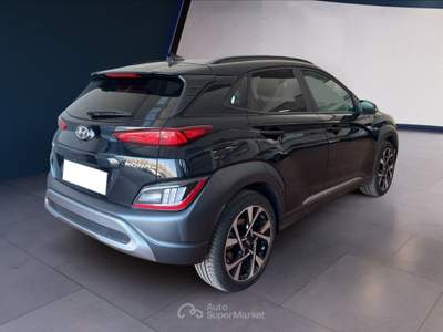 Hyundai Kona I 2021 1.0 t-gdi 48V Xline 2wd 120cv imt Nero usata Torino