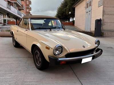 Fiat 124 Sport Spider 2.0 Modello America ASI usata Roma