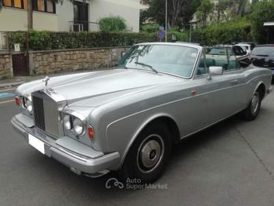 Rolls Royce Corniche Convertibile DHC Argento usata Roma