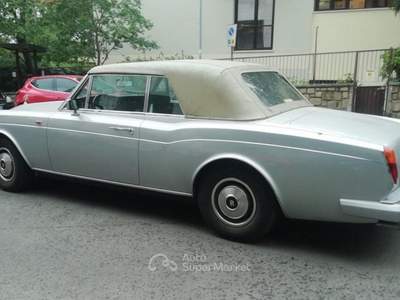 Rolls Royce Corniche Convertibile DHC Argento usata Roma
