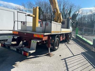 Iveco Daily 115/17 PIATTAFORMA CON CESTELLO Bianco usata Pignataro Interamna