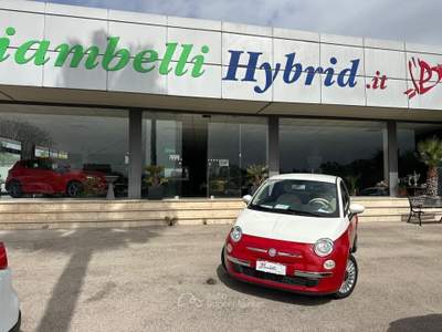 Fiat 500 Lounge BICOLORE NEOPATENTATI 69 CV Bianco usata Pignataro Interamna