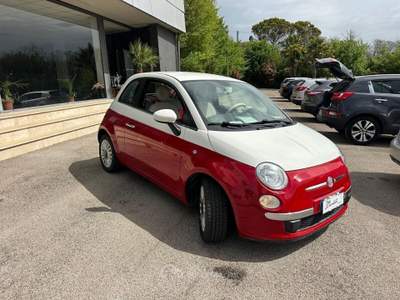 Fiat 500 Lounge BICOLORE NEOPATENTATI 69 CV Bianco usata Pignataro Interamna
