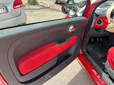 Fiat 500 Lounge BICOLORE NEOPATENTATI 69 CV Bianco usata Pignataro Interamna