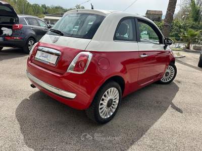 Fiat 500 Lounge BICOLORE NEOPATENTATI 69 CV Bianco usata Pignataro Interamna