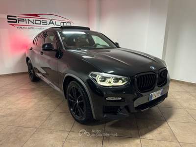 BMW X4 xDrive20d Msport-X TETTO Nero usata Cellole