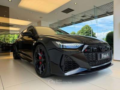 Audi RS 6 RS6 Avant 4.0 Mhev 630Hp  Performance Nero usata Venaria Reale