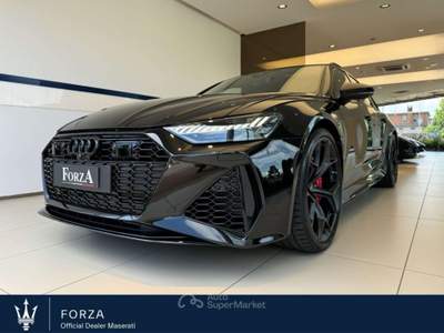 Audi RS 6 RS6 Avant 4.0 Mhev 630Hp  Performance Nero usata Venaria Reale