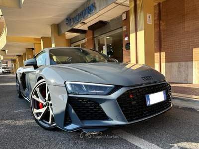 Audi R8 5.2 V10 quattro 570cv s tronic Performance Grigio usata Roma