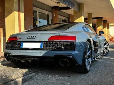 Audi R8 5.2 V10 quattro 570cv s tronic Performance Grigio usata Roma