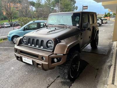 Jeep Wrangler Wrangler Unlimited 3.6 V6 Chelsea LTD Auto E6 Bianco usata Roma