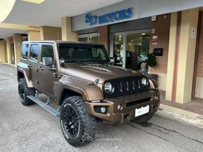 Jeep Wrangler Wrangler Unlimited 3.6 V6 Chelsea LTD Auto E6 Bianco usata Roma