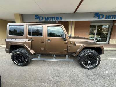 Jeep Wrangler Wrangler Unlimited 3.6 V6 Chelsea LTD Auto E6 Bianco usata Roma