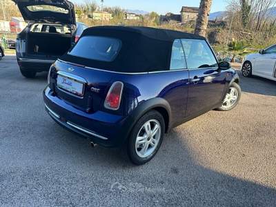 MINI 1.5 Cooper D Hype 5 1.6 16V One DE LUXE Cabrio NEOPATENTATI Blu/Azzurro usata Pignataro Interamna