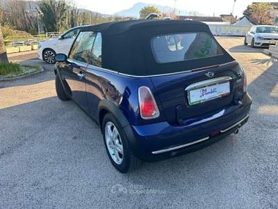 MINI 1.5 Cooper D Hype 5 1.6 16V One DE LUXE Cabrio NEOPATENTATI Blu/Azzurro usata Pignataro Interamna