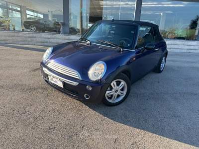 MINI 1.5 Cooper D Hype 5 1.6 16V One DE LUXE Cabrio NEOPATENTATI Blu/Azzurro usata Pignataro Interamna