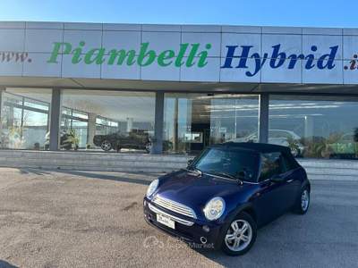 MINI 1.5 Cooper D Hype 5 1.6 16V One DE LUXE Cabrio NEOPATENTATI Blu/Azzurro usata Pignataro Interamna