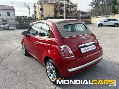 Fiat 500 500C Cabrio 1.2 69 CV Lounge Rosso usata Capua
