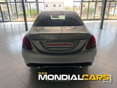 Mercedes-Benz Classe C C 220 d 4Matic Auto Premium AMG Line Grigio usata Capua