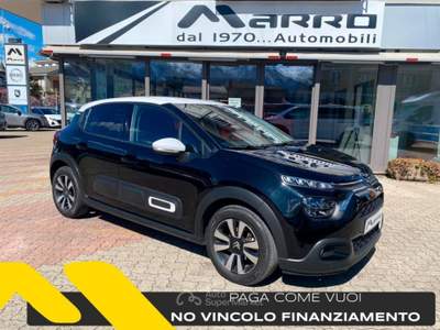 Citroen C3 Shine BICOLOR Vetri privacy*Cerchi diamantati Nero usata Boves