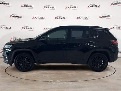 Jeep Compass 1.3 Turbo T4 PHEV Night Eagle 4xe AT6 -IVA ESCLUSA-AUTOCARRO Nero usata Coccaglio