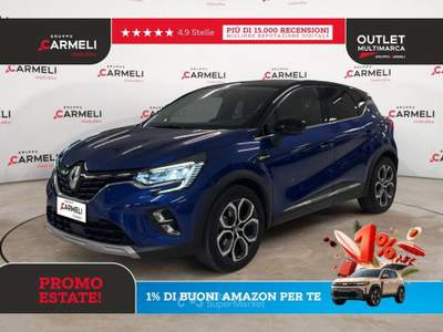 Renault Captur 1.6 E-TECH Hybrid Techno Fast Track Auto Blu/Azzurro usata Coccaglio