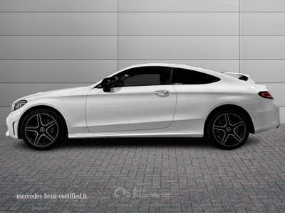 Mercedes-Benz Classe C  - c coupe 220 d premium plus 4matic Bianco usata Montecosaro