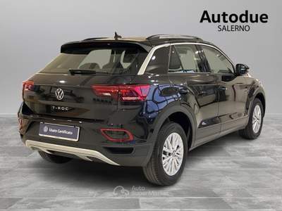 Volkswagen T-Roc  - t-roc 2.0 tdi life 150cv dsg Nero usata Salerno