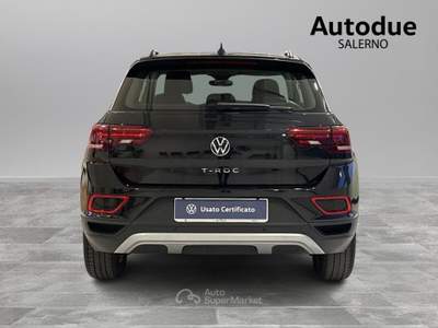 Volkswagen T-Roc  - t-roc 2.0 tdi life 150cv dsg Nero usata Salerno