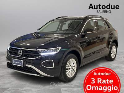 Volkswagen T-Roc  - t-roc 2.0 tdi life 150cv dsg Nero usata Salerno