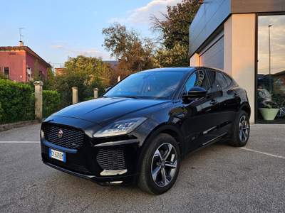 Jaguar E-Pace Ottime condizioni generali. Tagliandi ufficiali. Gancio traino Nero usata Rosà