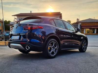 Alfa Romeo Stelvio Ottime condizioni generali. Tagliandi ufficiali Blu/Azzurro usata Rosà