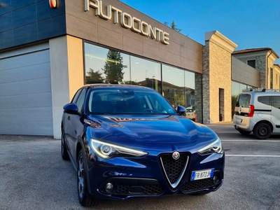 Alfa Romeo Stelvio Ottime condizioni generali. Tagliandi ufficiali Blu/Azzurro usata Rosà