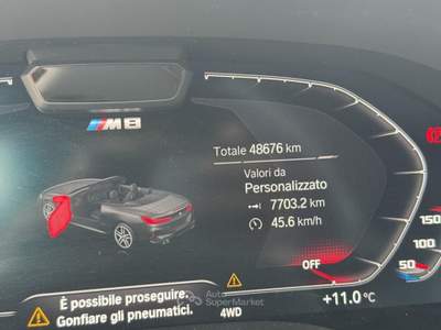 BMW Serie 8 850 5.4 4.4 Competition Steptronic Grigio usata Roma