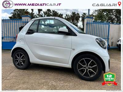 Smart ForTwo fortwo EQ cabrio Passion Bianco usata Cagliari
