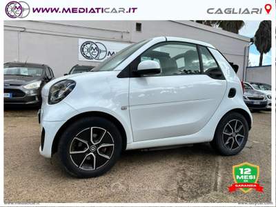 Smart ForTwo fortwo EQ cabrio Passion Bianco usata Cagliari