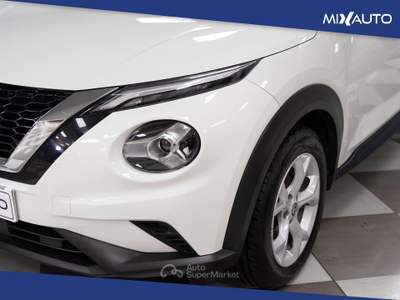 Nissan Juke 1.0 DIG-T 6MT Acenta 117CV Bianco usata Latina