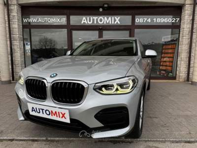 BMW X4 Xdrive20d Business Advantage auto Argento usata Campobasso